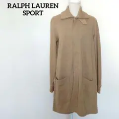 【SALE】ラルフローレンスポーツ コットンリブ切替 スウェットコート Lサイズ