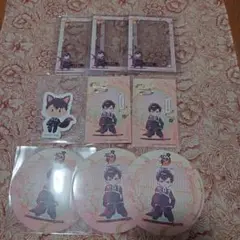 刀剣乱舞 アニカフェ 箔押しカード　硬貨ケース コースター 小豆長光