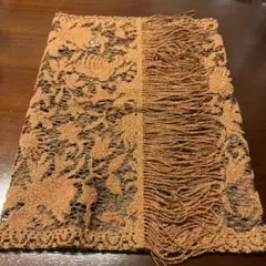 新品 レースショール 全長150cm ショール