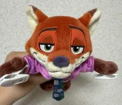 ズートピア ニック くっつきぬいぐるみ 肩のせぬいぐるみ