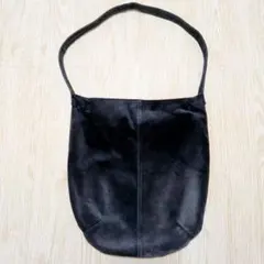 北欧暮らしの道具店　撥水スエードの2WAYトートバッグ　ネイビー