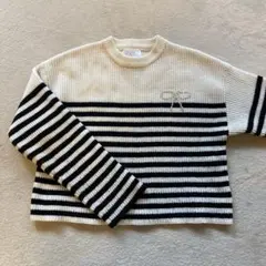 ZARA ボーダー柄 セーター 11-12歳