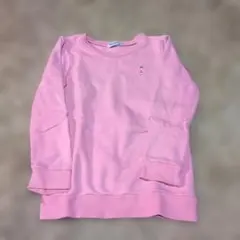 miki HOUSE 120㌢ピンク トレーナー