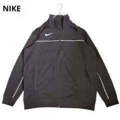 NIKE DRI-FIT ナイキ スポーツウェア ジップアップ 黒 メンズ L
