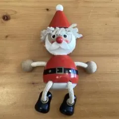 クリスマス　木製 サンタクロース 置物 インテリア　ドイツ製