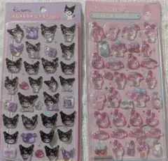 ⑤【2点セット】クロミ.マイメロのボンボンドロップ風シール