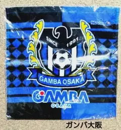 ハンドタオル　ガンバ大阪　ブルー
