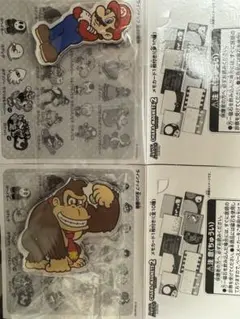 スーパーマリオ　キャラマグネッツ2 （マリオ、ドンキーセット）