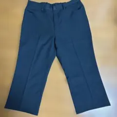 GU ジーユー センタープレスパンツ グリーン XXL ウエスト92cm