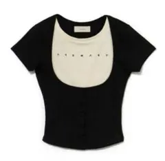 andmary Mary logo tops グレー アンドマリー - メルカリ