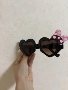 ミニーマウス ハート型サングラス ディズニー