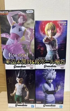 HUNTER×HUNTER フィギュア 4種 まとめ売り - メルカリ