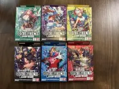 ワンピースカードゲーム　スタートデッキ　6種セット