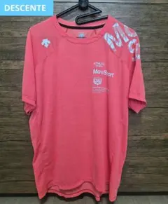 DESCENTE デサント Tシャツ メンズ ピンクのサムネイル