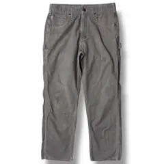 古着 Carhartt ペインターパンツ グレー フェード W33 B159