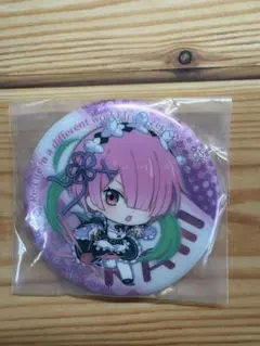 Re:ゼロから始まる異世界生活 ラム 缶バッジ 直径約5cm