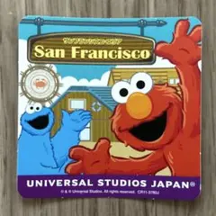 USJ サンフランシスコエリア シール ステッカー エルモ モッピー 新品