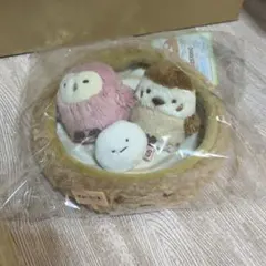 すみっコぐらし すみっコの巣 ぬいぐるみマルチトレイ すずめ ふくろう