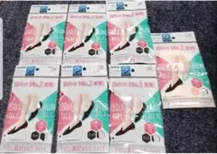 GUNZE　23-25cm　深履き丈　脱げない　カバーソックス　14足セットのサムネイル