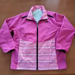 YONEX ピンク ウォームアップジャケット