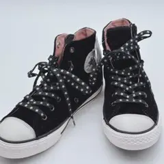 コンバース　オールスター　22cm スニーカー　ハイカット　サイドジップ