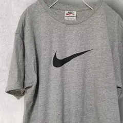 NIKE USA製 スウッシュ XL 古着 90s ロゴ XL 白タグ
