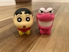 クレヨンしんちゃん ミニフィギュア プチっとすわりマス 2点セット