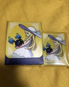 メガシンブレイブ　ポケモンセンターセット　リーリエ　デッキケース　デッキシールド