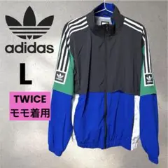 【激レア】アディダスオリジナルス　トラックジャケット　ジャージ　モモ着用モデル TWICEモモ着用 adidas アディダス オリジナルス ナイロンジャケット