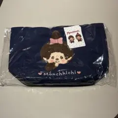 モンチッチ☆SALON de RUBAN☆トートショルダー 2WAY☆ネイビー 