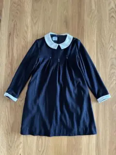 【ファミリア】襟付きワンピース 120cm