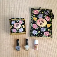 ANNASUI 缶＆バック　アナスイ＆クリスチャンディオール　ネイル3本セット