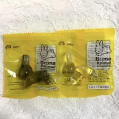 ブルーナアニマル　アクリルミニフィギュア　2個セット　クリア　ブラック