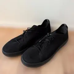 ブラック スニーカー 25.5cm