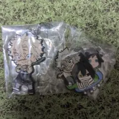 鬼滅の刃　不死川実弥　ラバーストラップ2個セット