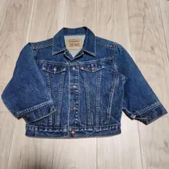 90s　Levi's　Gジャン　キッズサイズ　デニムジャケット　74027