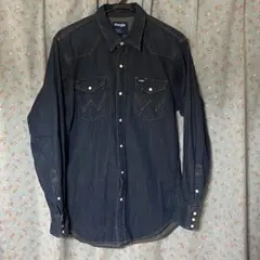 Wrangler デニム ウエスタンシャツ　L