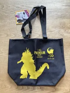 ゴジラ トートバッグ　サントリープレモルのサムネイル