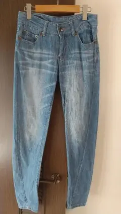 ♥アンティカ antiqua 立体裁断 デニム ブルー XS ♥