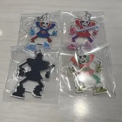 ドラゴンクエスト　めじるしチャーム　ドットモンスター　がいこつ　セット