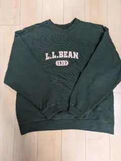 L.L.Bean ロゴスウェット XL REG グリーン ビッグサイズのサムネイル