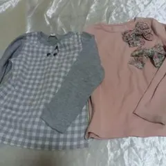 長袖Tシャツ セット 120　女の子