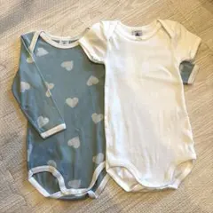 プチバトー　肌着　81 2枚セット