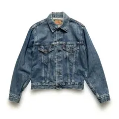 【美品】LEVI'S デニムジャケット 70505-0217 サイズ36 濃紺 USA製 70s Levi's 70505-0217 Denim Jacket 濃紺 42 Levis