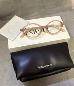 RIETI EYEWEAR メガネ クリアベージュ