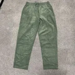 INHERITコーデュロイイージーパンツ カーキ