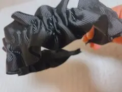 ♡黒のリボン風カチューシャ♡