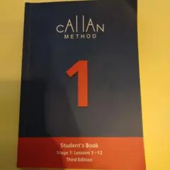 k様　Callan Method Student's Book 1　最新版