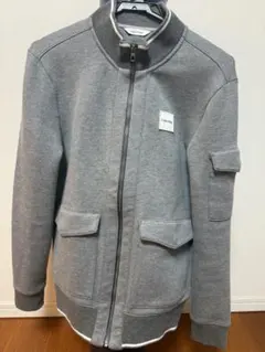 Calvin Klein カルバンクライン グレー ジップアップ ジャケット