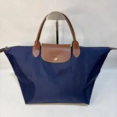 ロンシャン ル プリアージュ ハンドル付きポーチ ストラップ付き 